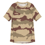 Daguet Desert CAMO Mens Short-Sleeve Rash Guard - 2XS