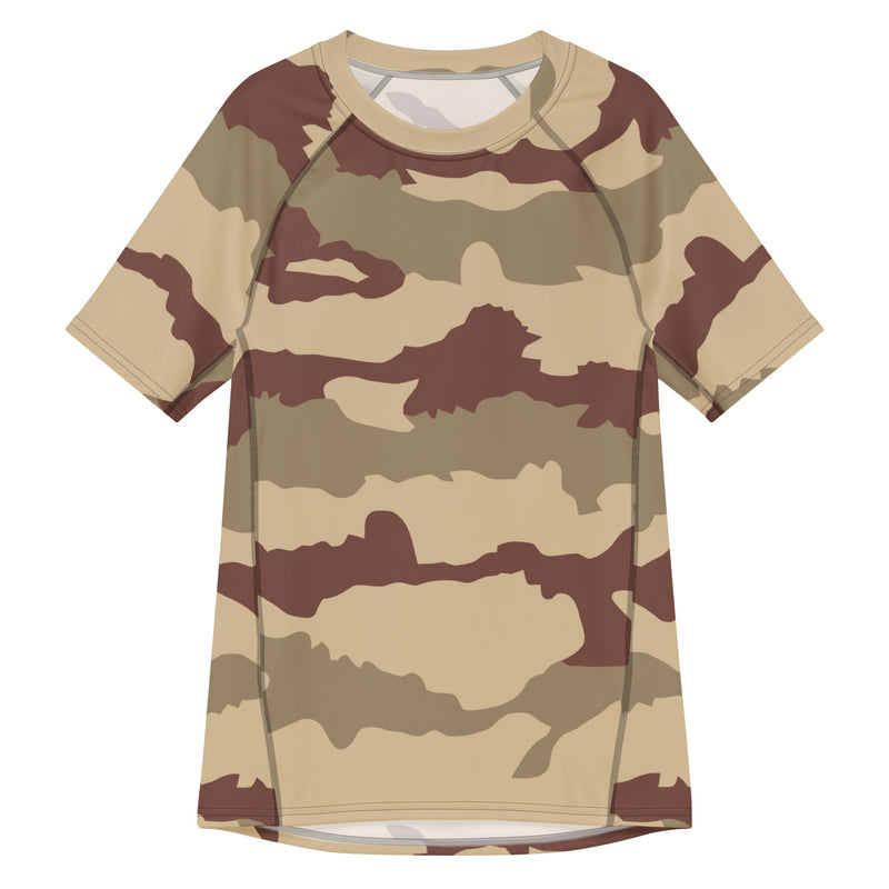 Daguet Desert CAMO Mens Short-Sleeve Rash Guard - 2XS