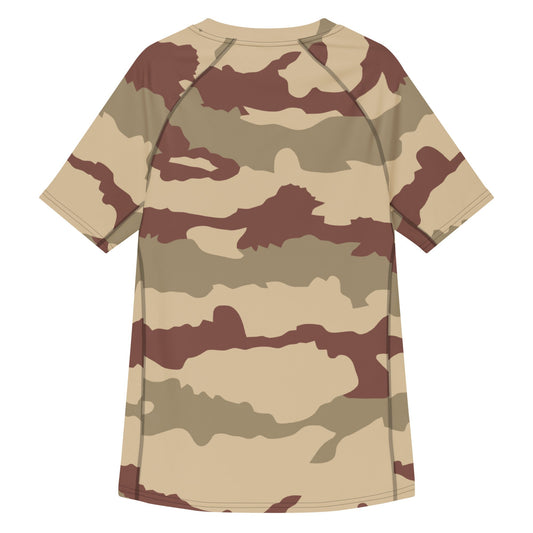 French Daguet Desert CAMO Mens Short-Sleeve Rash Guard - Short-sleeve Guards