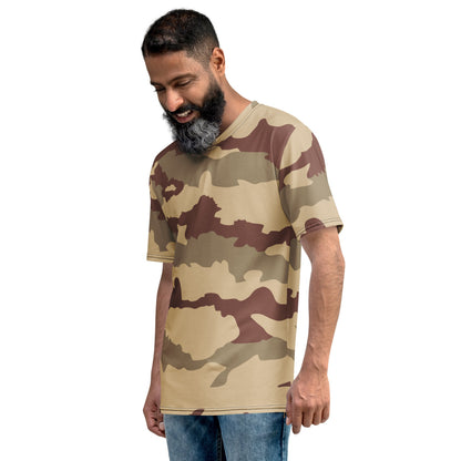 French Daguet Desert CAMO Men’s T-shirt - Mens T-Shirt