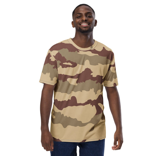 French Daguet Desert CAMO Men’s T-shirt - Mens T-Shirt