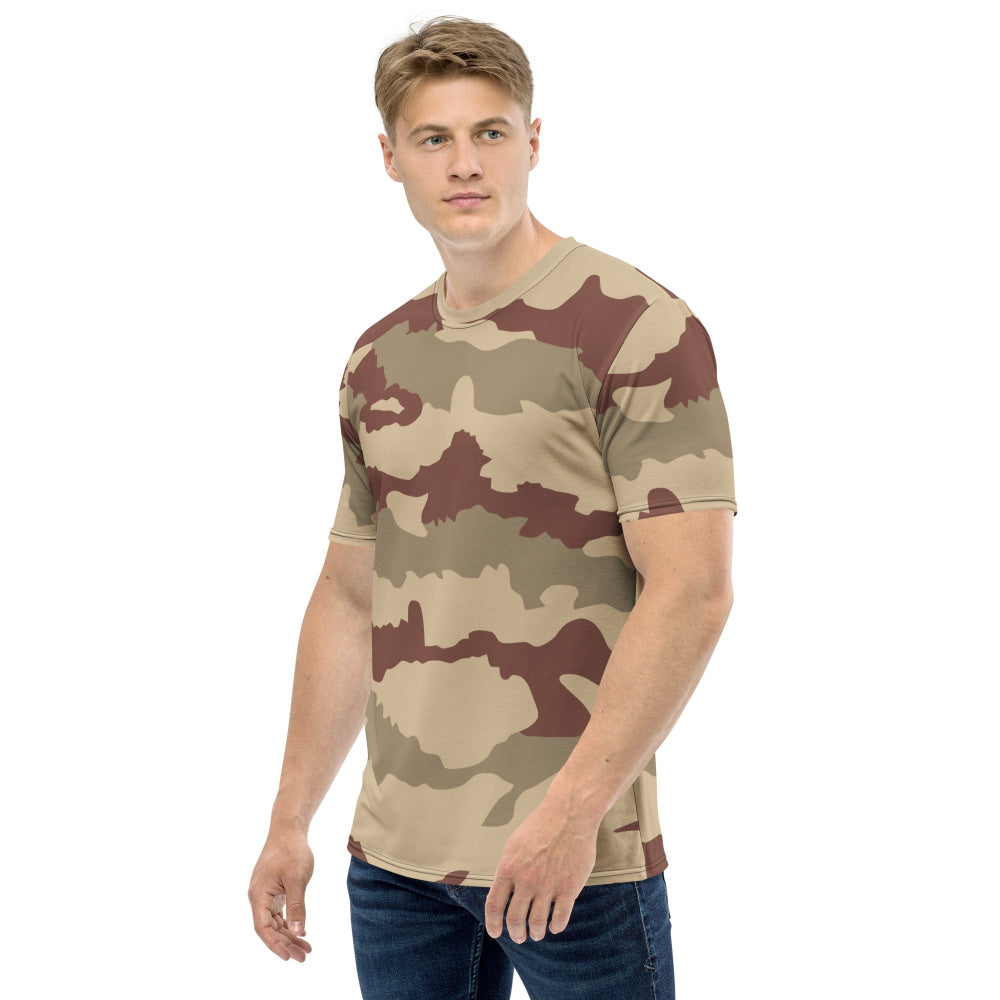 French Daguet Desert CAMO Men’s T-shirt - Mens T-Shirt