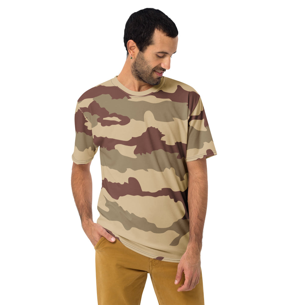 French Daguet Desert CAMO Men’s T-shirt - Mens T-Shirt