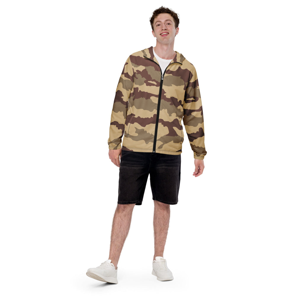 French Daguet Desert CAMO Men’s windbreaker - Mens Windbreaker