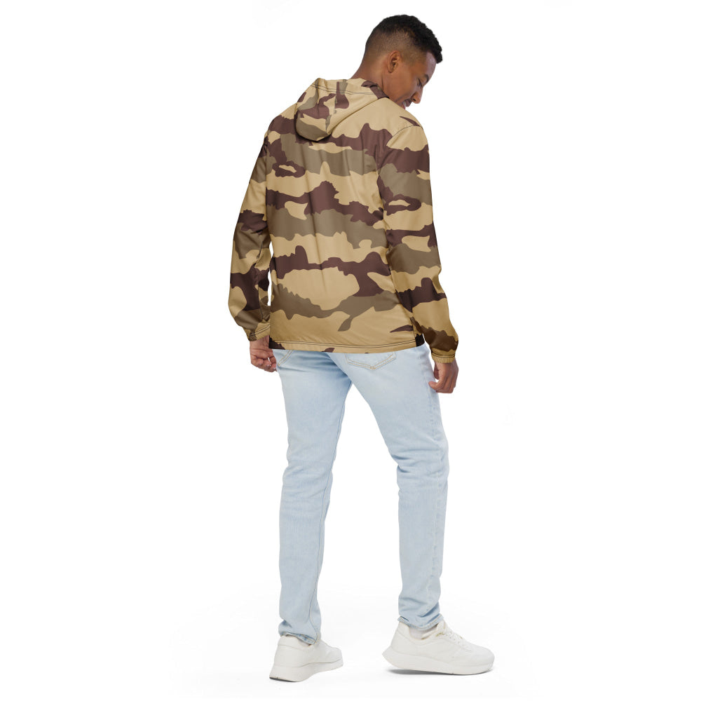 French Daguet Desert CAMO Men’s windbreaker - Mens Windbreaker