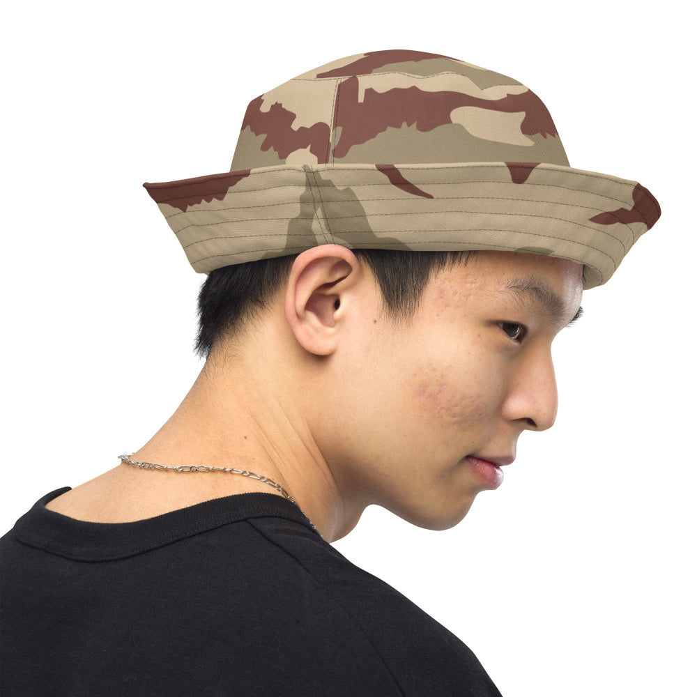 French Daguet Desert CAMO Reversible bucket hat - Bucket Hat