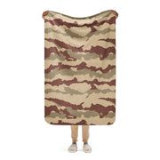 Daguet Desert CAMO Sherpa Blanket - 37″×57″
