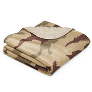 Daguet Desert CAMO Sherpa Blanket