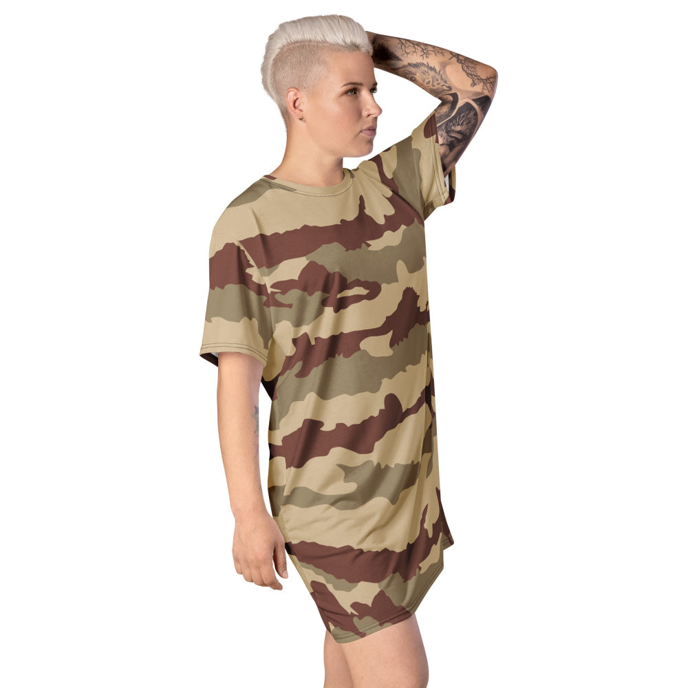 French Daguet Desert CAMO T-shirt dress - Womens T-Shirt Dress