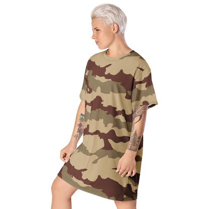 French Daguet Desert CAMO T-shirt dress - Womens T-Shirt Dress