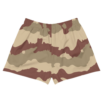 French Daguet Desert CAMO Unisex Athletic Shorts
