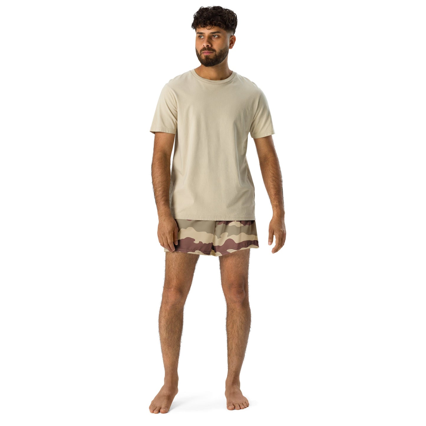 French Daguet Desert CAMO Unisex Athletic Shorts