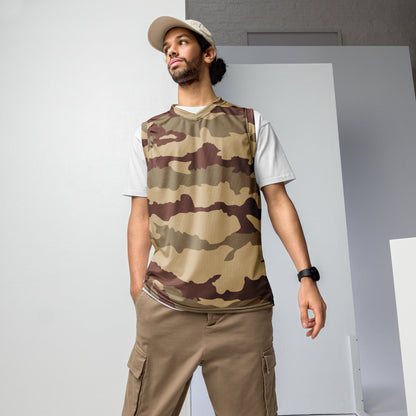 French Daguet Desert CAMO unisex basketball jersey - 2XS - Unisex Basketball Jersey