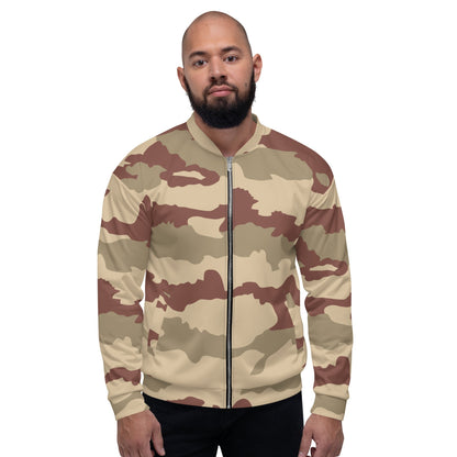 French Daguet Desert CAMO Unisex Bomber Jacket - Jackets