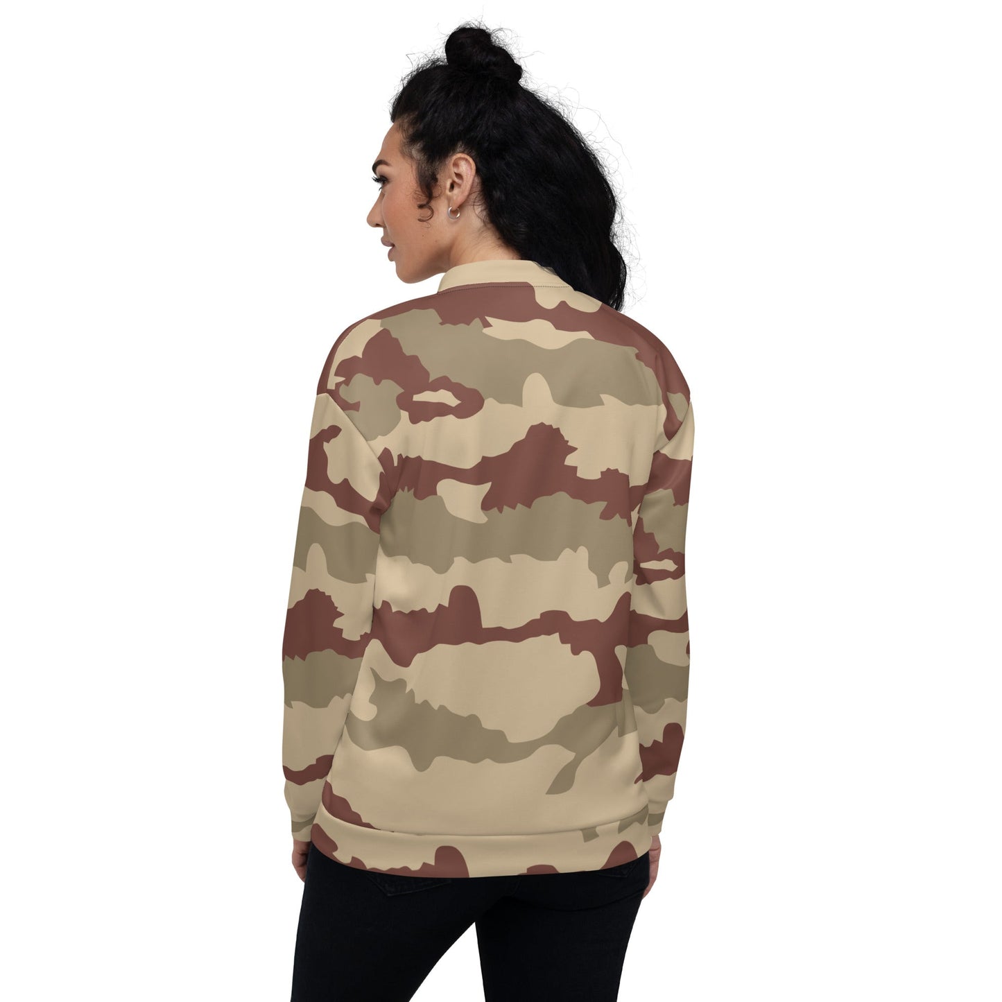 French Daguet Desert CAMO Unisex Bomber Jacket - Jackets