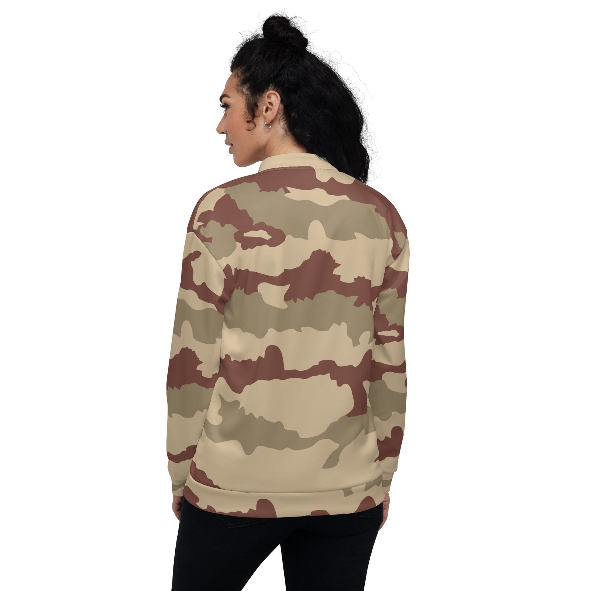 French Daguet Desert CAMO Unisex Bomber Jacket - Jackets