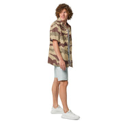 Daguet Desert CAMO Unisex Short-Sleeve Button Shirt - Button-Up