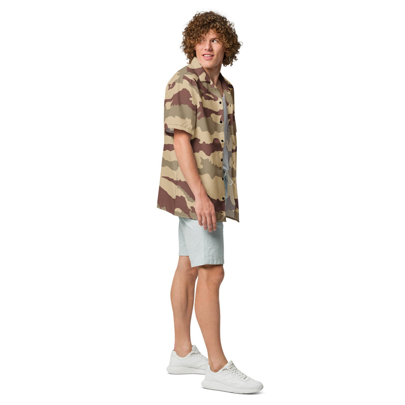 Daguet Desert CAMO Unisex Short-Sleeve Button Shirt - Button-Up