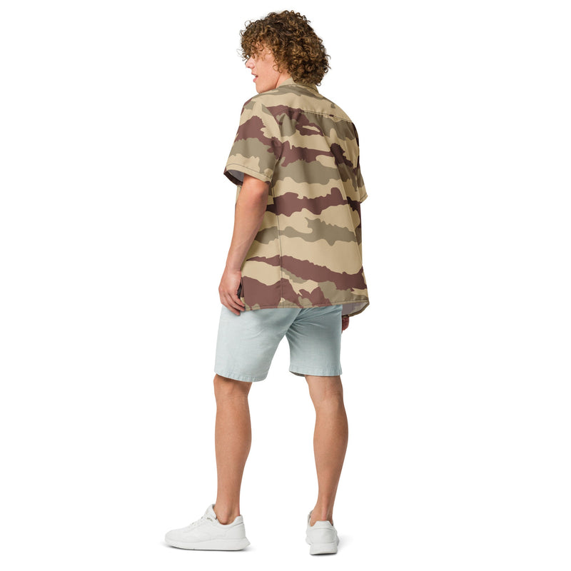 Daguet Desert CAMO Unisex Short-Sleeve Button Shirt - Button-Up