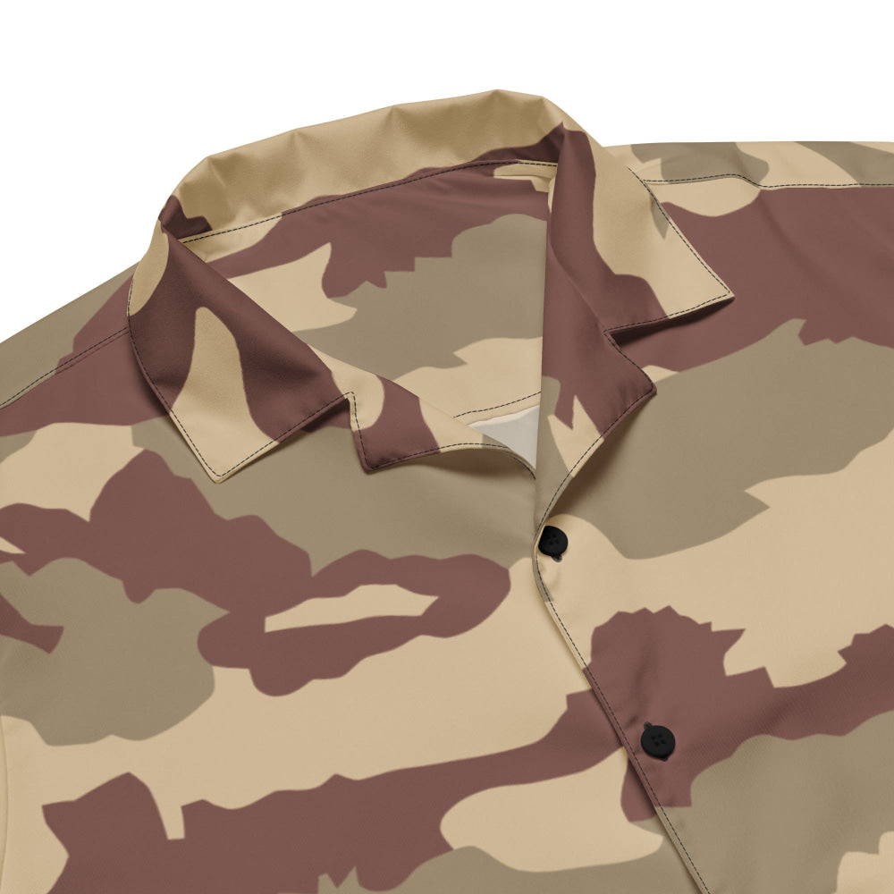 French Daguet Desert CAMO Unisex button shirt - Button Shirt