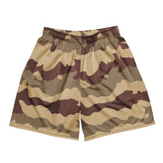 Daguet Desert CAMO Unisex Mesh Shorts - 2XS