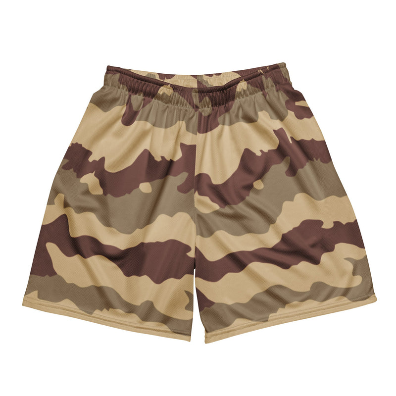 Daguet Desert CAMO Unisex Mesh Shorts - 2XS