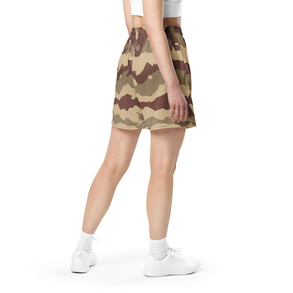 French Daguet Desert CAMO Unisex Mesh Shorts