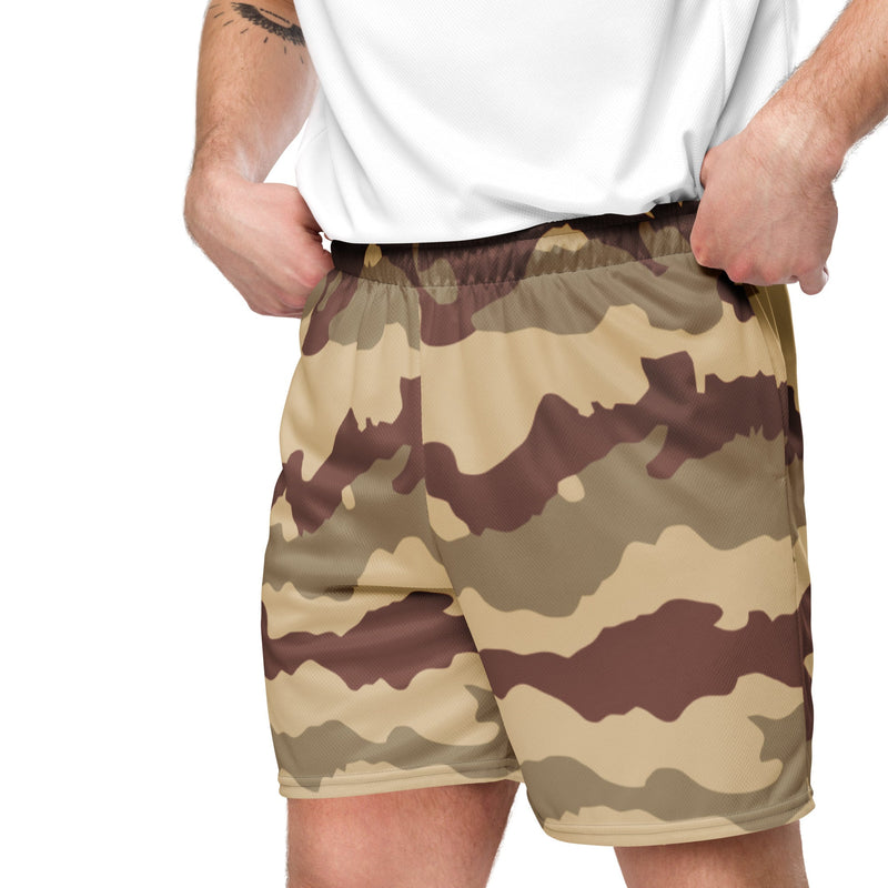 Daguet Desert CAMO Unisex Mesh Shorts