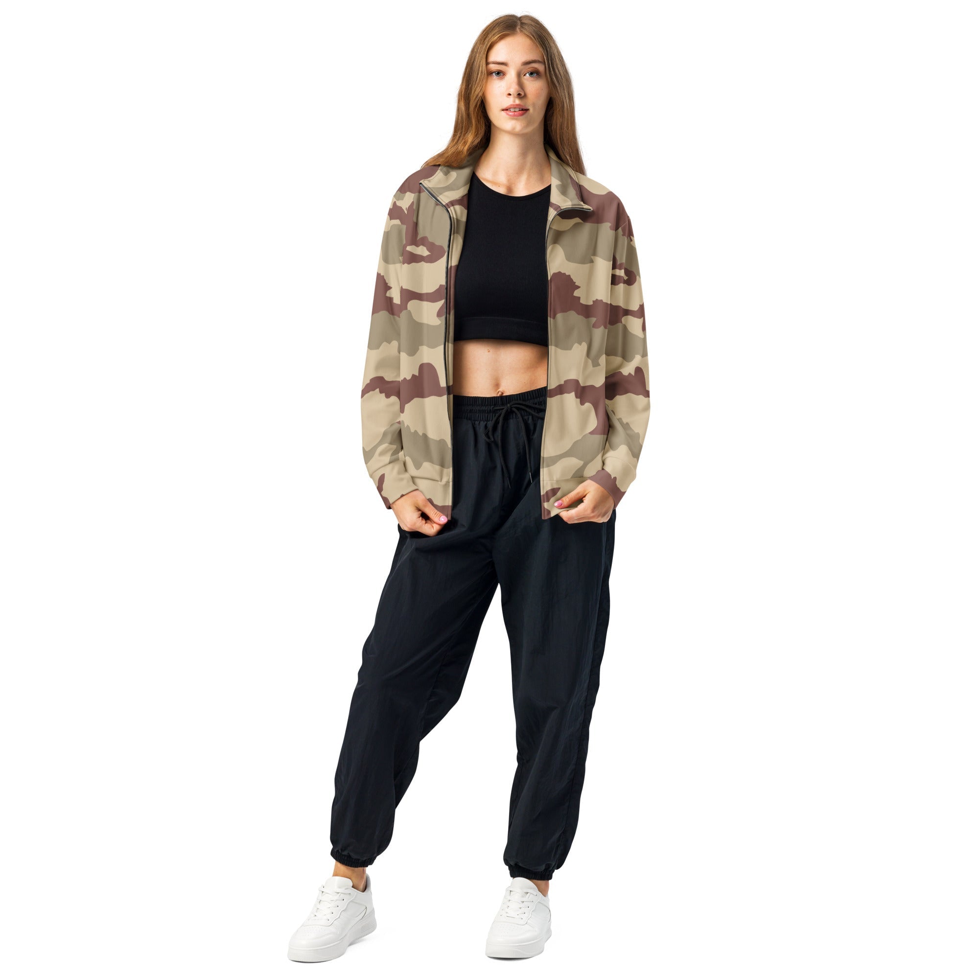 CAMO HQ - Daguet Desert CAMO Unisex Track Jacket - Worldwide Shipping