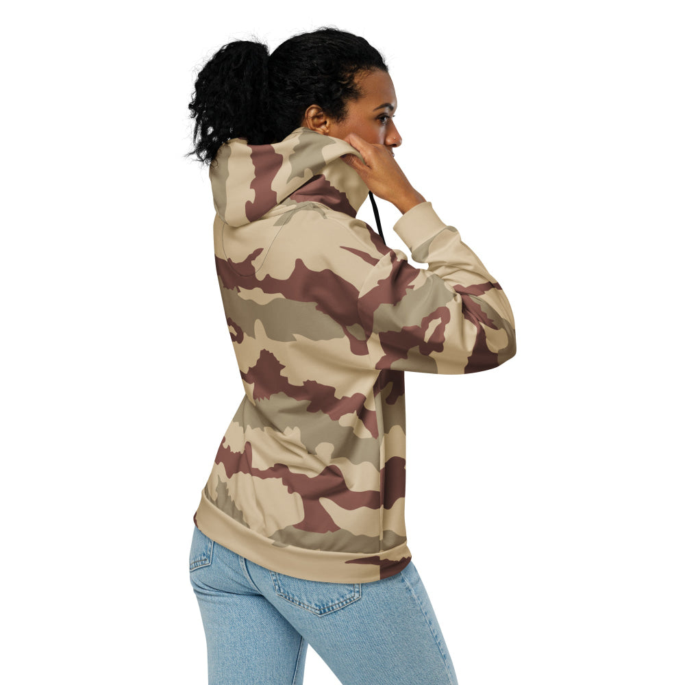 French Daguet Desert CAMO Unisex zip hoodie - Zip Hoodie