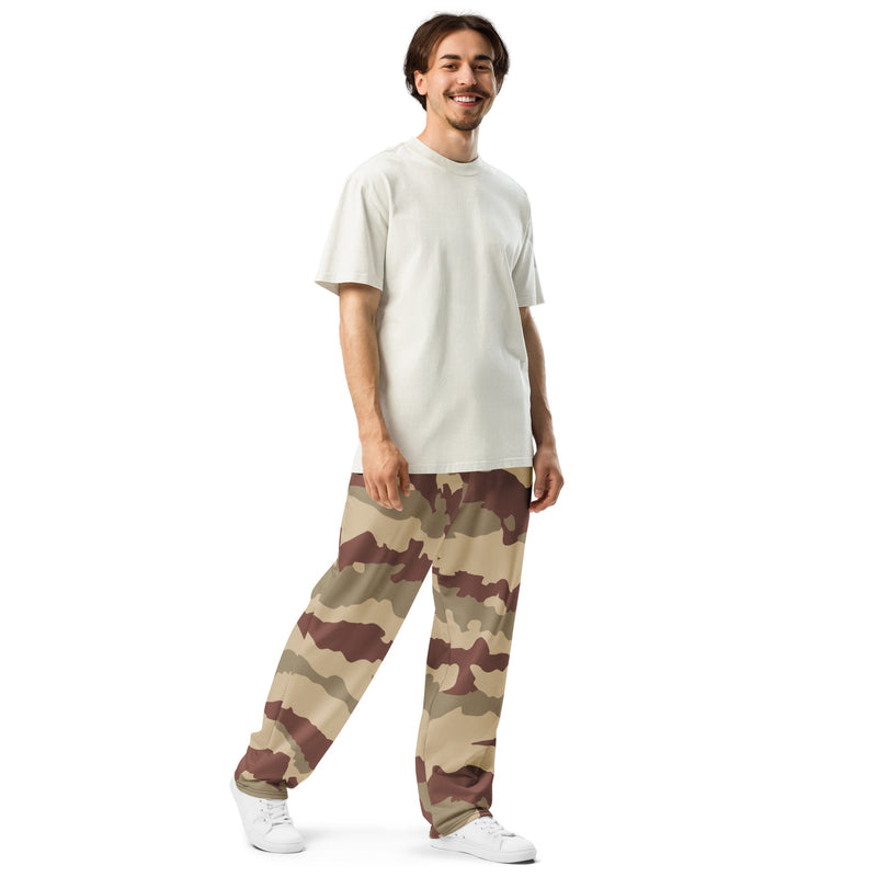 Daguet Desert CAMO Unisex Wide-Leg Joggers