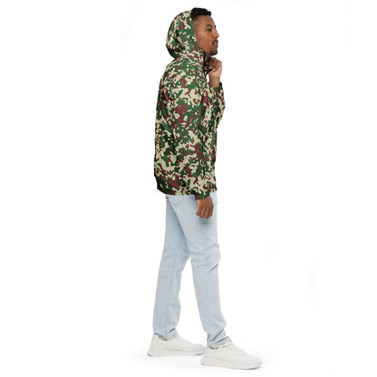 French Flecktarn Experimental CAMO Men’s windbreaker - Mens Windbreaker