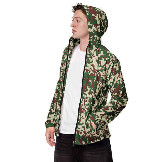 French Flecktarn Experimental CAMO Men’s windbreaker - Mens Windbreaker