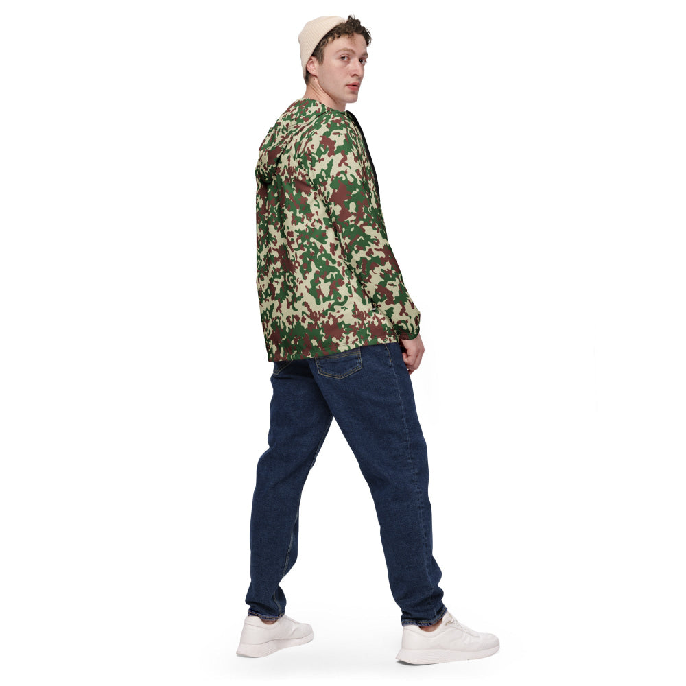 French Flecktarn Experimental CAMO Men’s windbreaker - Mens Windbreaker