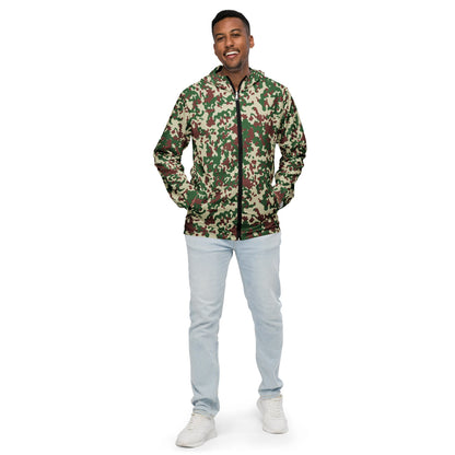 French Flecktarn Experimental CAMO Men’s windbreaker - XS - Mens Windbreaker