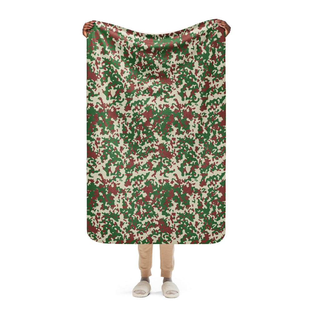 French Flecktarn Experimental CAMO Sherpa blanket - 37″×57″ - Blanket