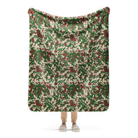 French Flecktarn Experimental CAMO Sherpa blanket - 50″×60″