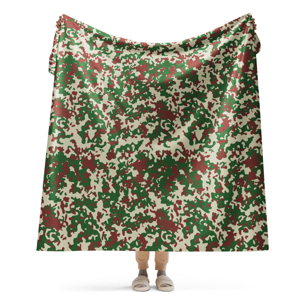 French Flecktarn Experimental CAMO Sherpa blanket - 60″×80″ - Blanket