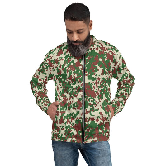 French Flecktarn Experimental CAMO Unisex Bomber Jacket