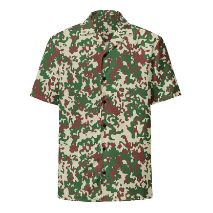 French Flecktarn Experimental CAMO Unisex button shirt - Button Shirt