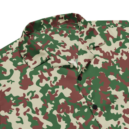 French Flecktarn Experimental CAMO Unisex button shirt - Button Shirt