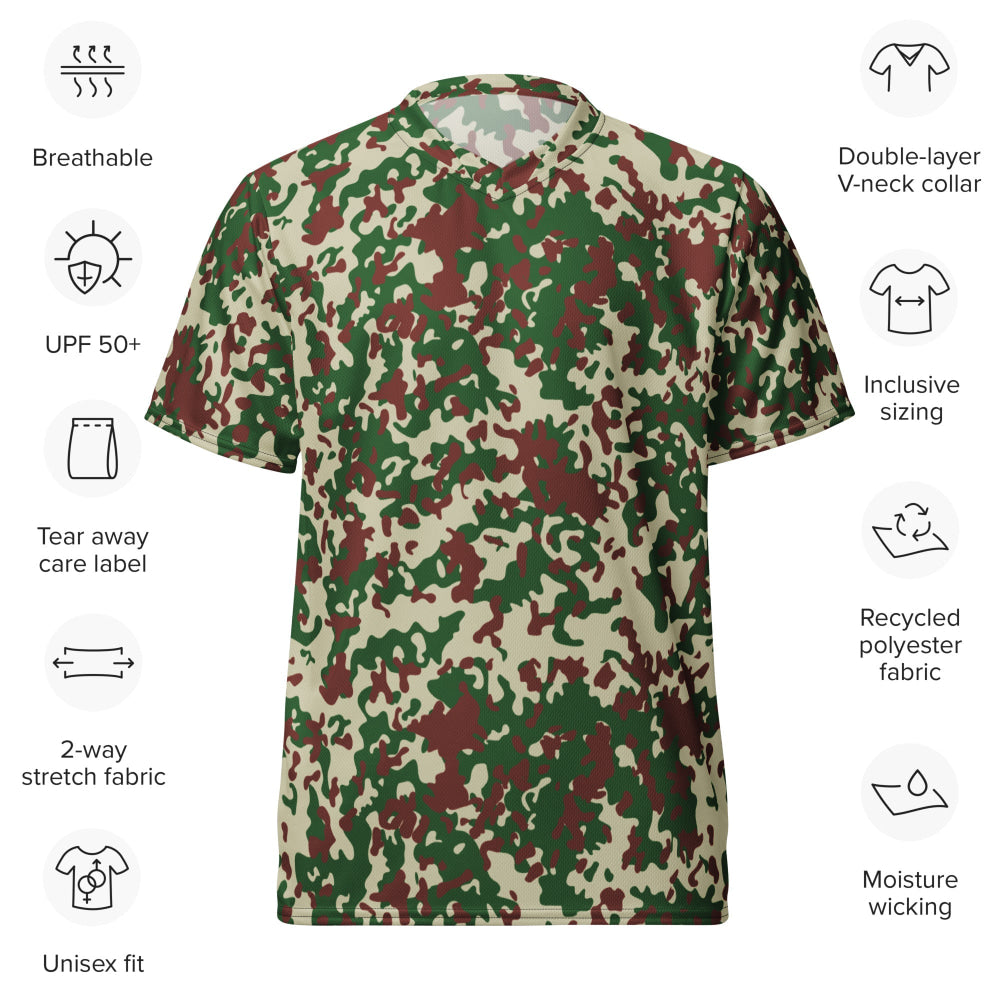 French Flecktarn Experimental CAMO unisex sports jersey - Unisex Sports Jersey