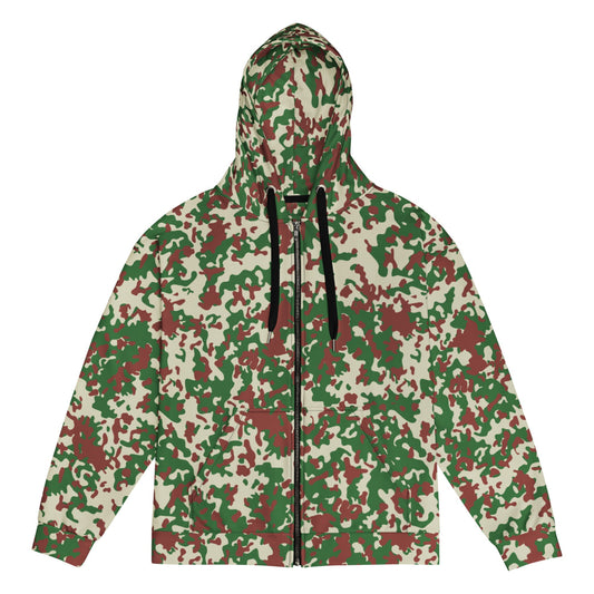 French Flecktarn Experimental CAMO Unisex zip hoodie - Zip Hoodie