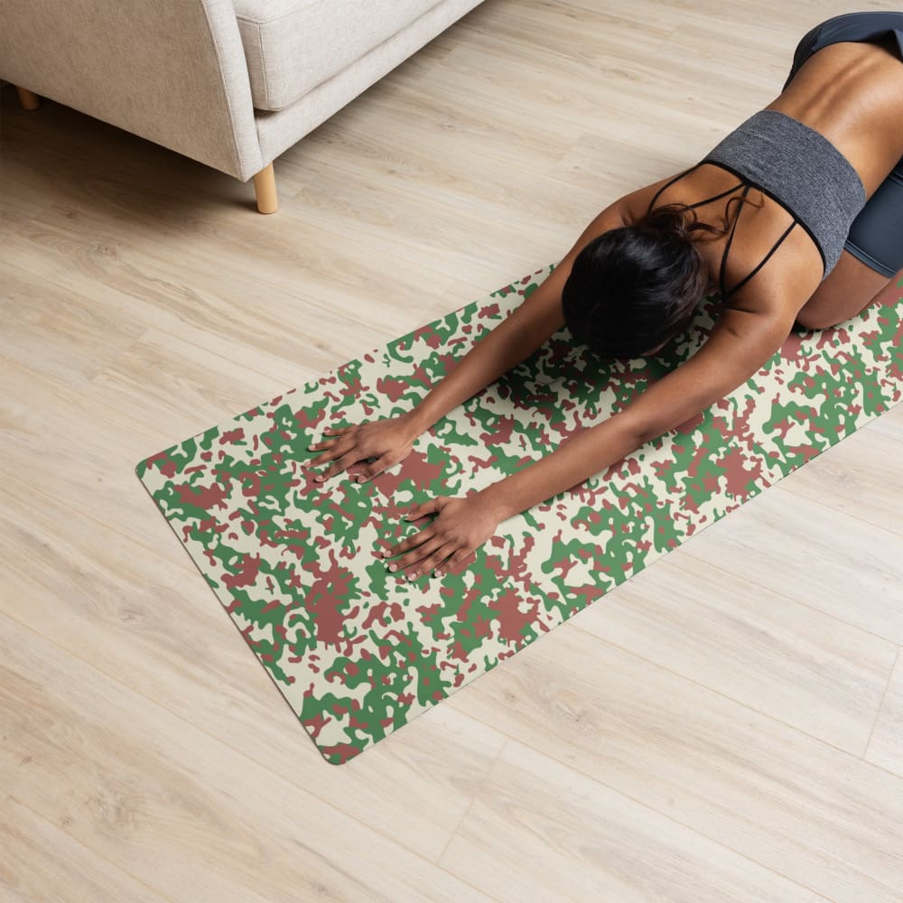 French Flecktarn Experimental CAMO Yoga mat