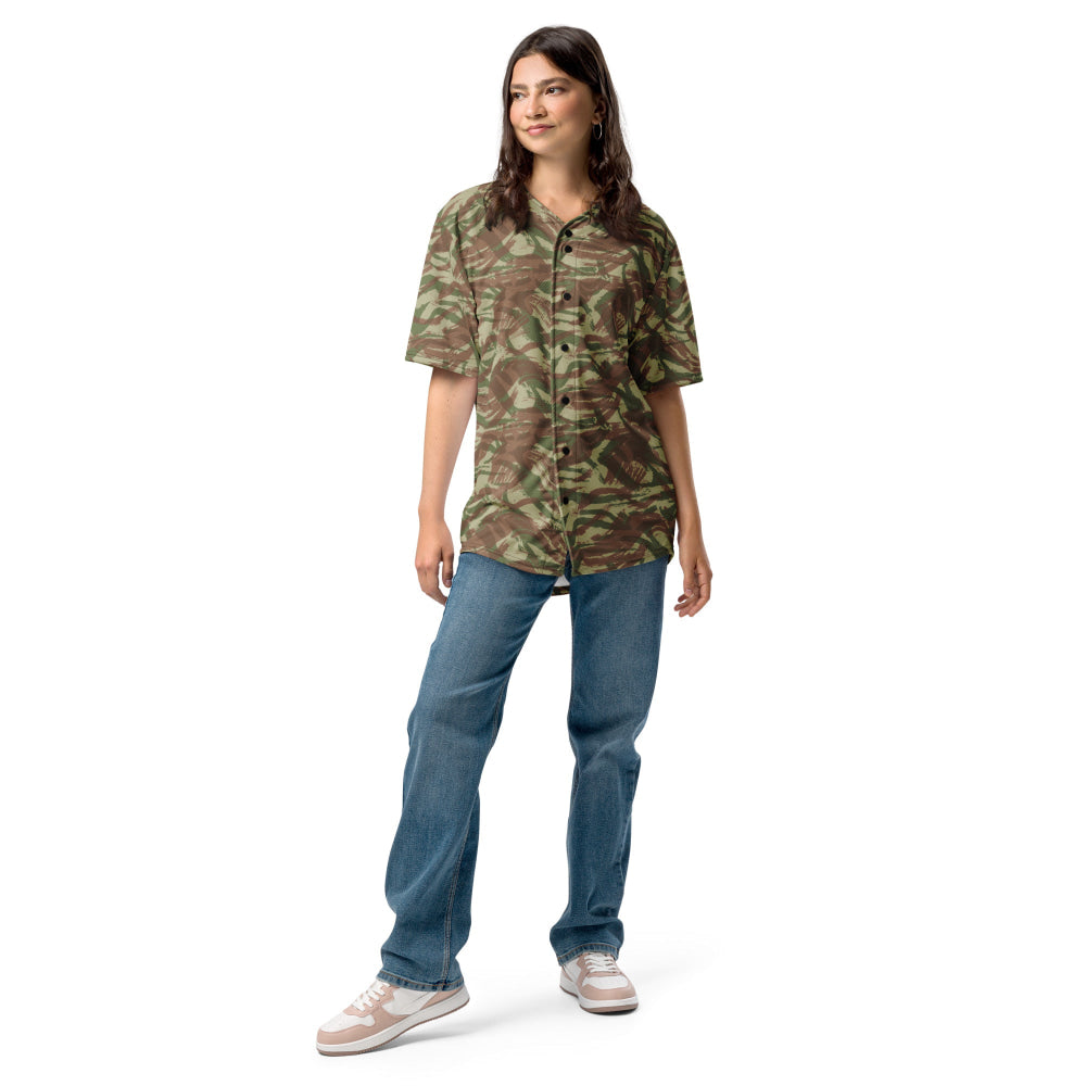 French Lizard A1 Airborne CAMO baseball jersey - Unisex Baseball Jersey