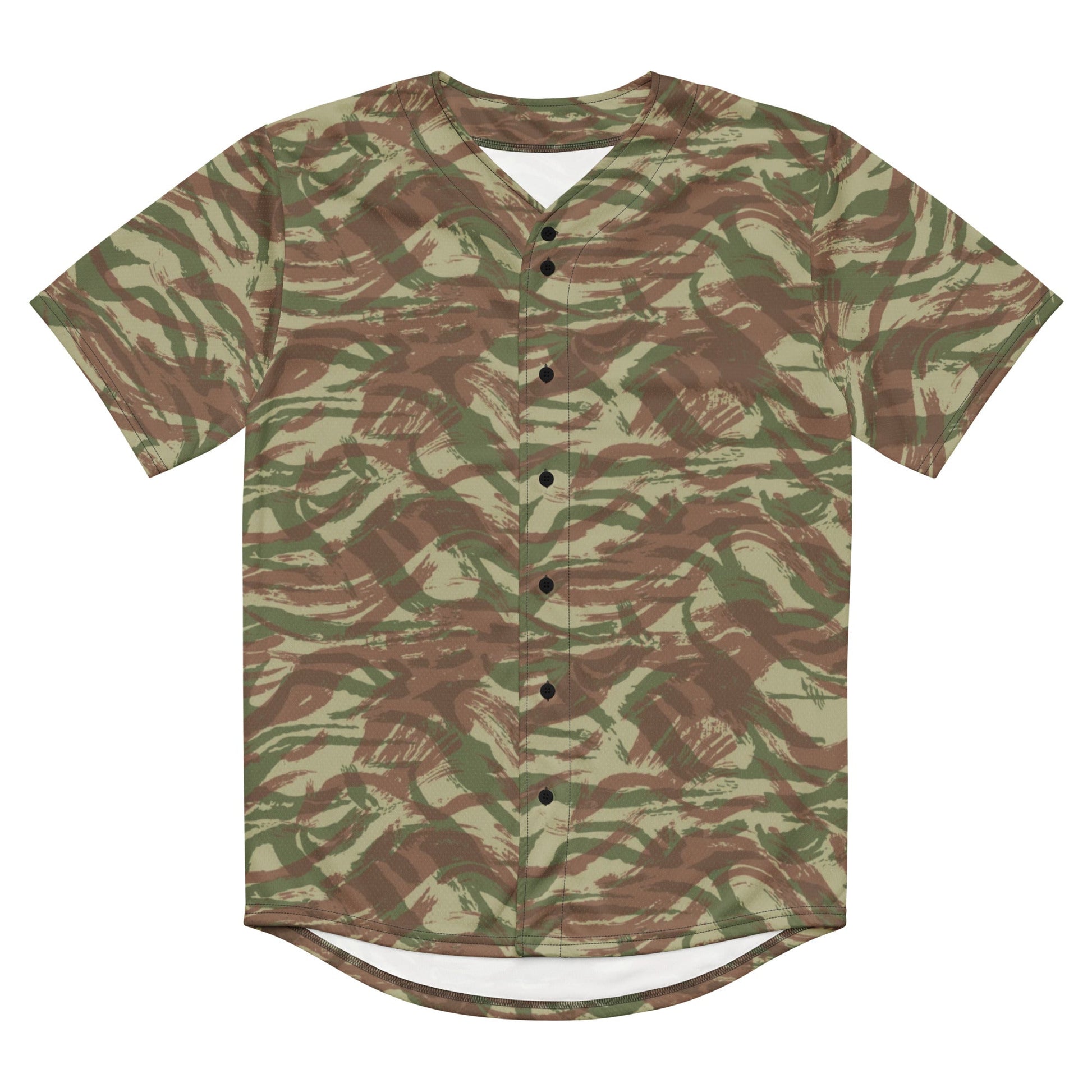 French Lizard A1 Airborne CAMO baseball jersey - Baseball Jerseys
