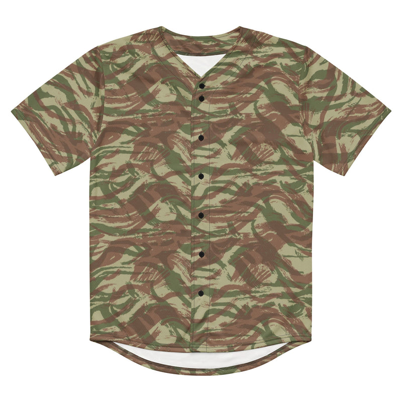 Lizard French Airborne CAMO Unisex Baseball Jersey