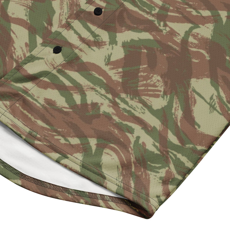 Lizard French Airborne CAMO Unisex Baseball Jersey