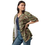 Lizard French Airborne CAMO Unisex Baseball Jersey