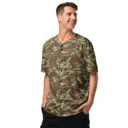 Lizard French Airborne CAMO Unisex Baseball Jersey
